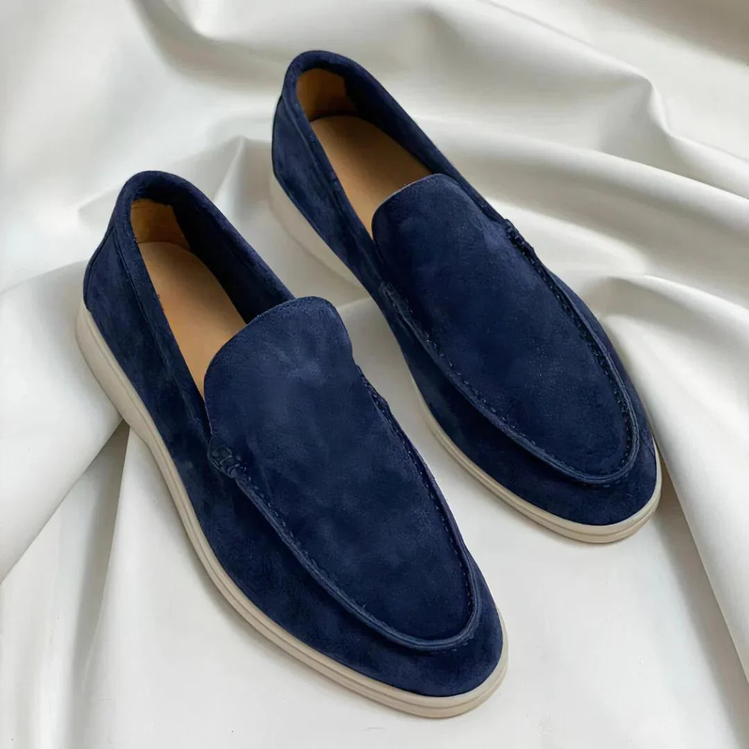 Elegante semsket loafers