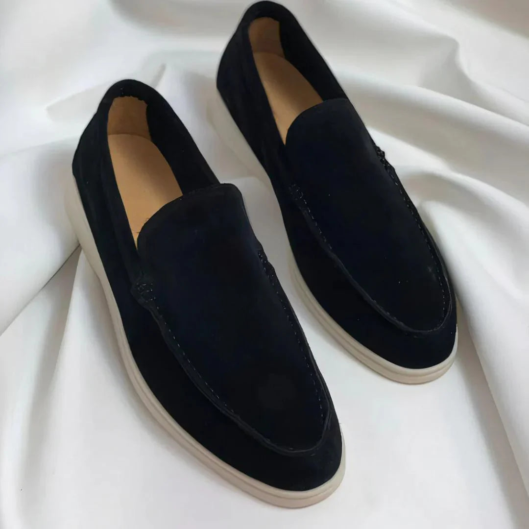 Elegante semsket loafers