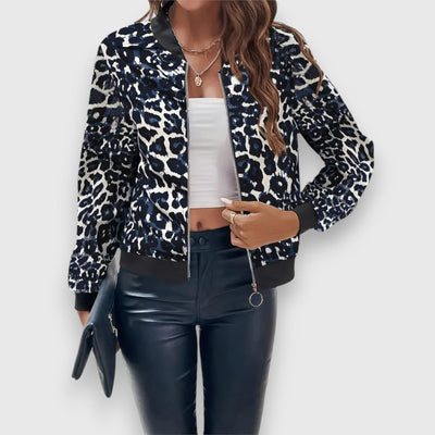 Noelia – Jakke med leopardmønster