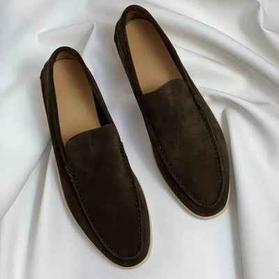 Elegante semsket loafers