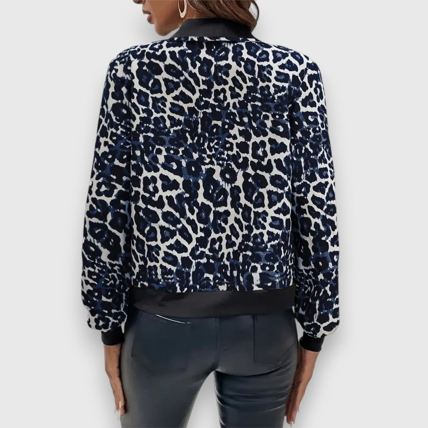 Noelia – Jakke med leopardmønster