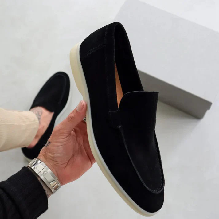Elegante semsket loafers