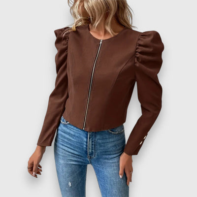 Lucia – Jakke med puffete ermer